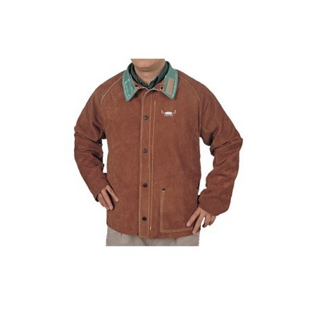 Weldas Alliance STEERSOtuff Premium Leather Jacket, Size: Medium, Sleeves: 30in. , Color: Lava Brown 44-7300M